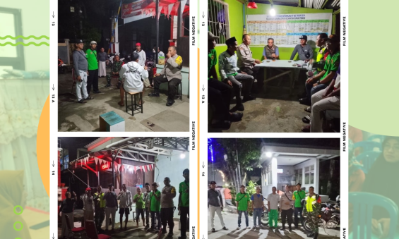 Bersama Tingkatkan Kewaspadaan Keamanan dan Ketertiban Masyarakat